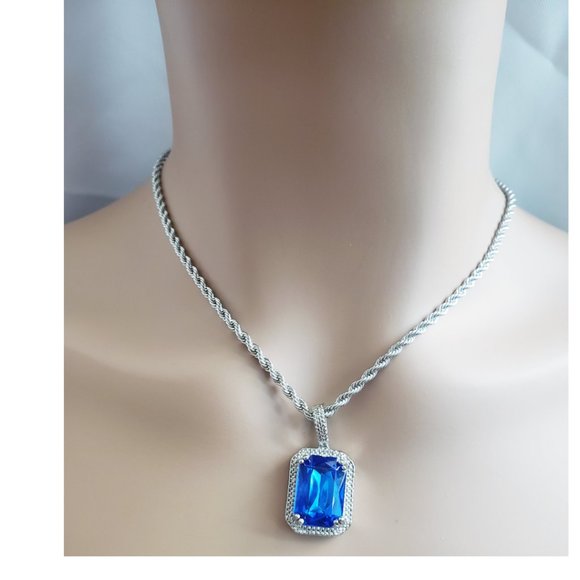Sapphire Necklace - Picture 1 of 1